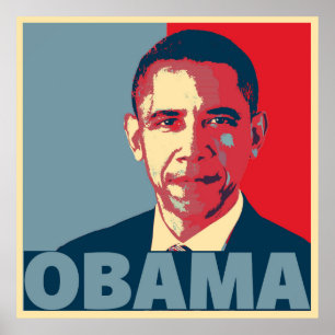 OBAMA POP ART POSTER