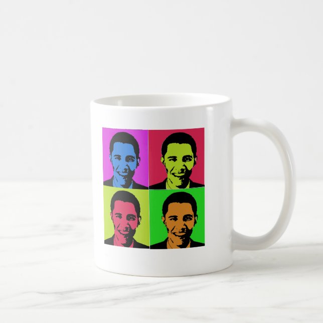 Obama Portrait Coffee Mug (Right)