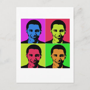Obama Portrait Postcard