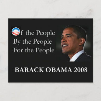 Obama Postcard