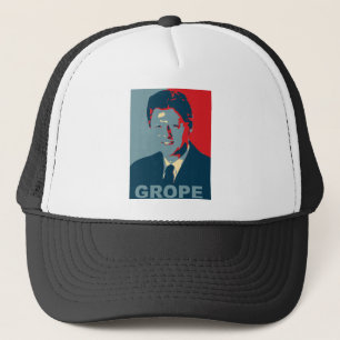 Obama Poster - Grope Trucker Hat