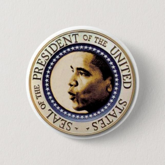Obama Presidential Seal Button (Front)