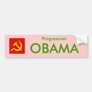 OBAMA Progressive! Bumper Sticker