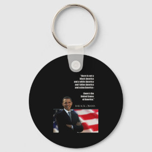 Obama quote key ring