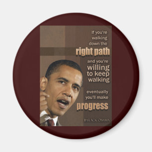 Obama quote magnet