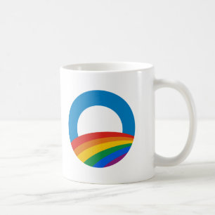 Obama Rainbow Coffee Mug