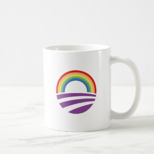 Obama Rainbow Coffee Mug