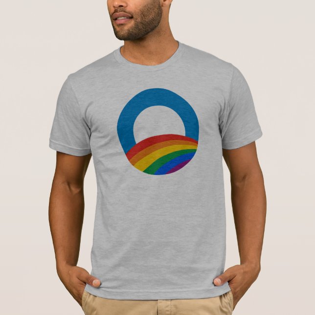 Obama Rainbow T-Shirt (Front)