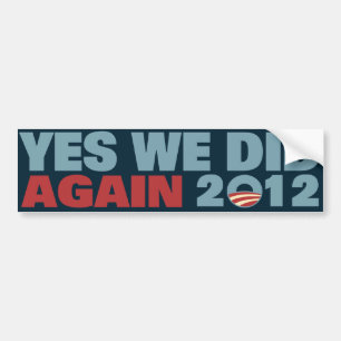 Obama Reelected 2012 Bumper Sticker