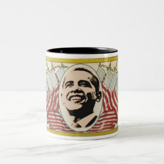 Obama Retro Flag Mug