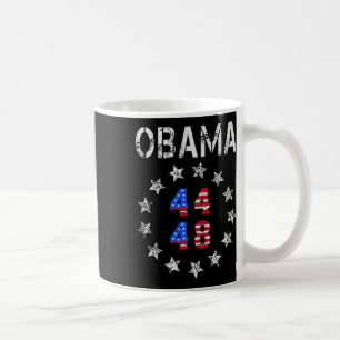 Obama Retro Vintage Us Flag Patriotic 2028 44 48 P Coffee Mug