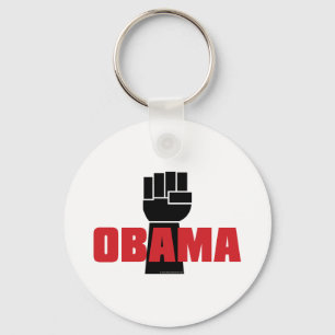 Obama Right On! Key Ring