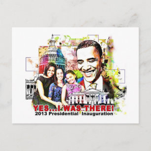 Obama’s 2013 Presidential  Inauguration post card