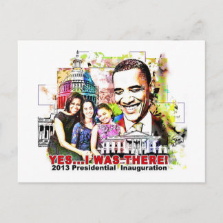 Obama’s 2013 Presidential  Inauguration post card