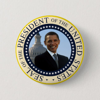 Obama Seal Blue 6 Cm Round Badge