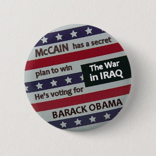 Obama Secret Plan Button