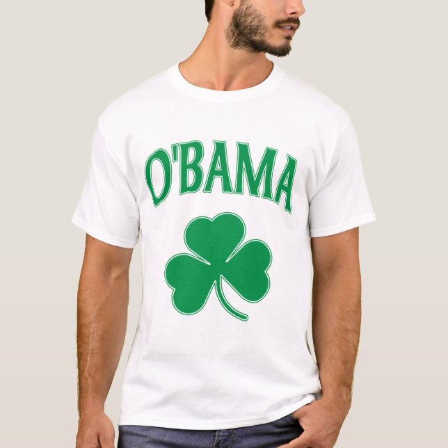 Obama Shamrock T-Shirt (Front)