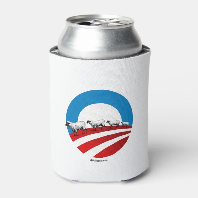 Obama Sheep Can Cooler (Can Front)