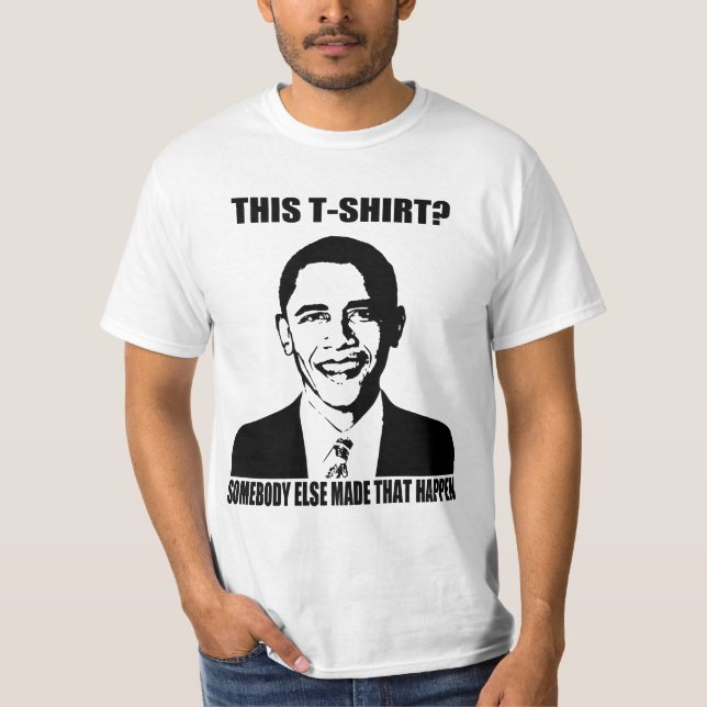 Obama Shirt Mysteriously Happens (Front)