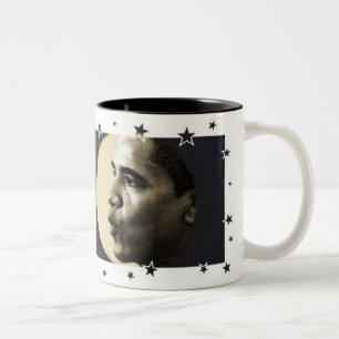 Obama Silvertone Mug