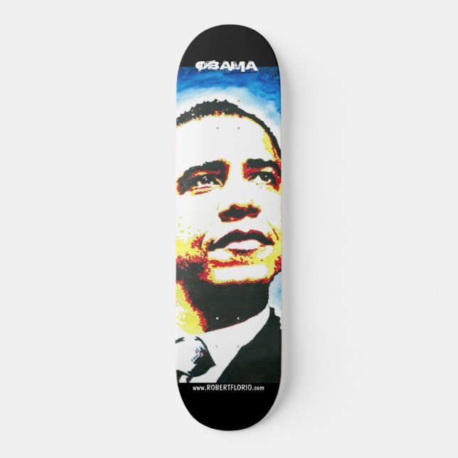 Obama Skateboard The Man (Front)