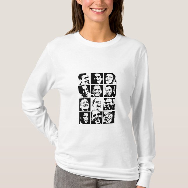Obama Smiles T-Shirt (Front)