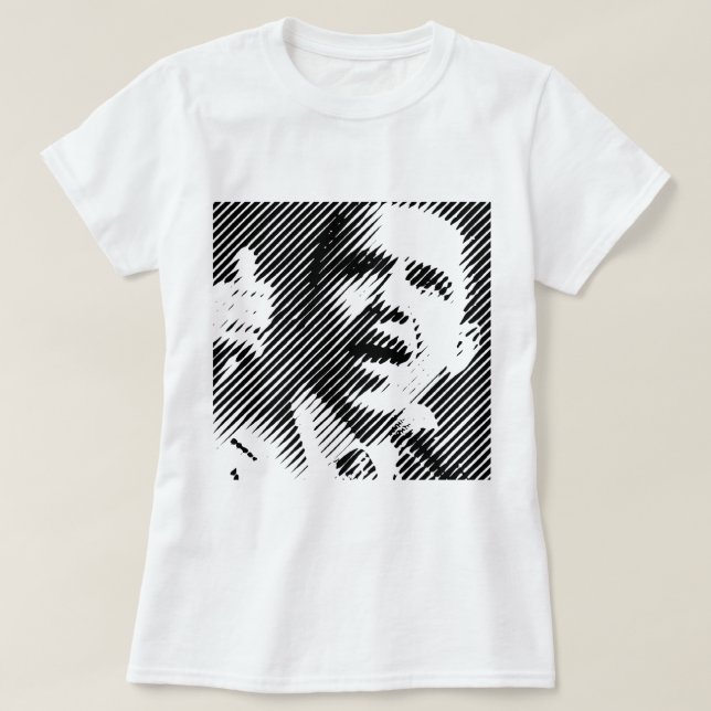 Obama Smiles T-Shirt (Design Front)