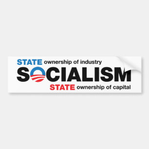 Obama Socialism Bumper Sticker