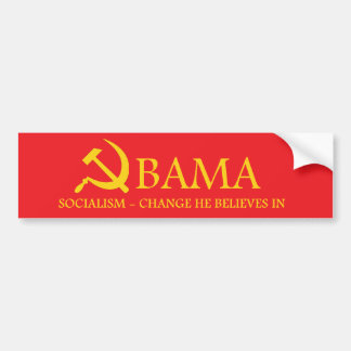 Obama socialism bumper sticker