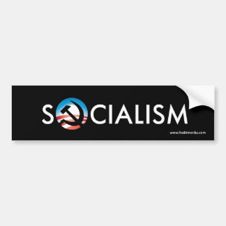 Obama Socialism Hope Hammer Sticker