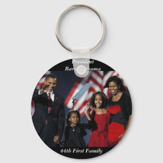 Obama Souvenir Round Keychain