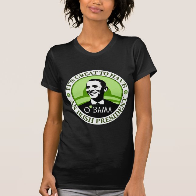 Obama St. Patrick's Day T-Shirt (Front)