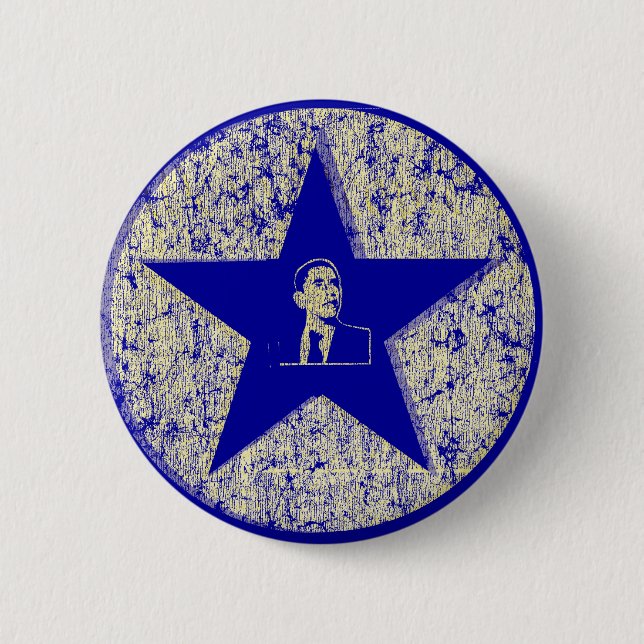OBAMA STAR BUTTON (Front)