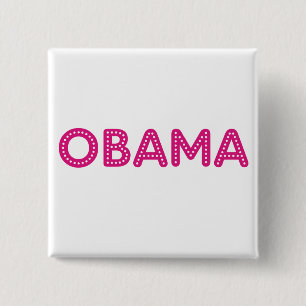 Obama Starry Lights Button
