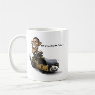 Obama Steamroller Mug