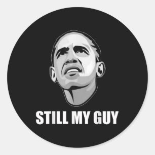 Obama, Still My Husband Men And Women And Children Classic Round Sticker