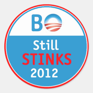 Obama Stinks Sticker