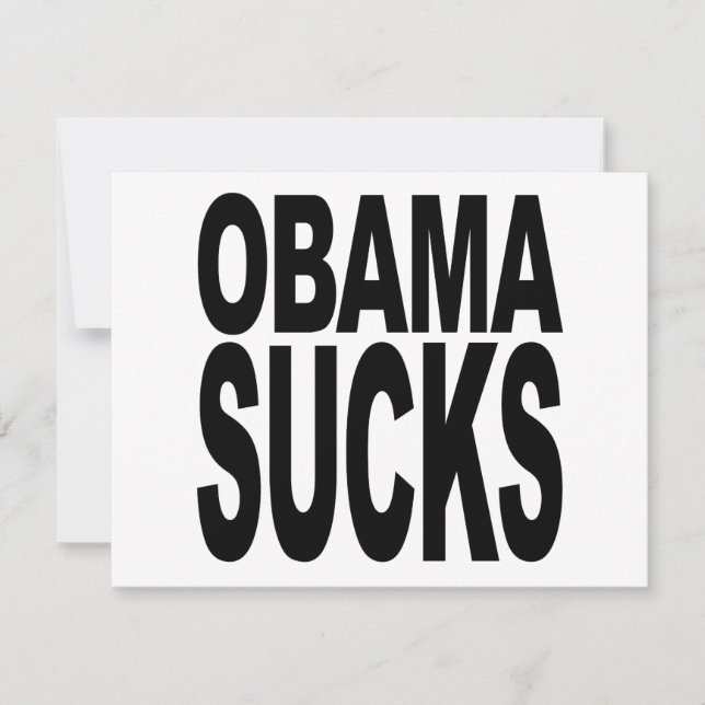 Obama Sucks (Front)