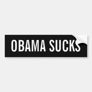 OBAMA SUCKS BUMPER STICKER
