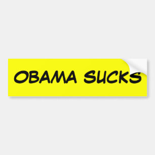 OBAMA SUCKS BUMPER STICKER