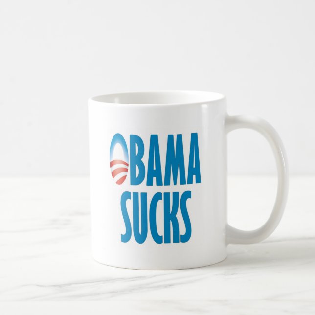 Obama Sucks Coffee Mug (Right)