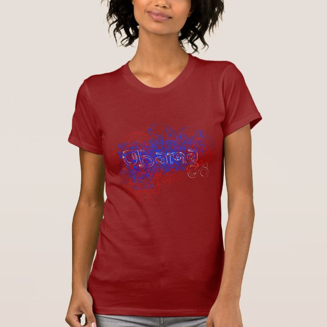Obama Swirl Tee (Front)