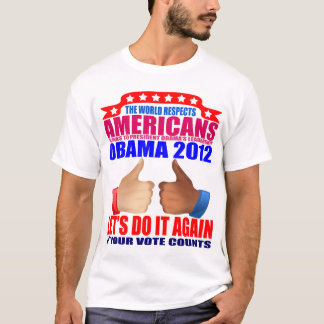 Obama T-Shirt: 2012 Obama - Respect T-Shirt