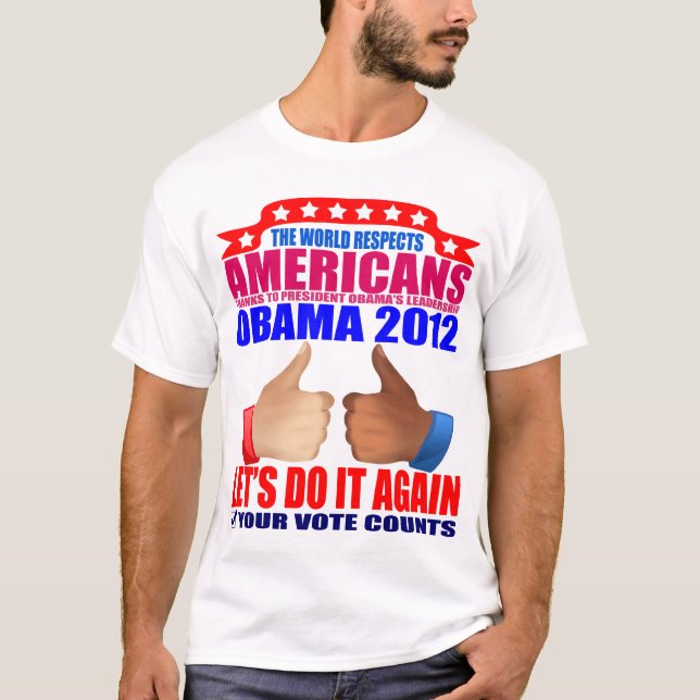 Obama T-Shirt: 2012 Obama - Respect T-Shirt (Front)