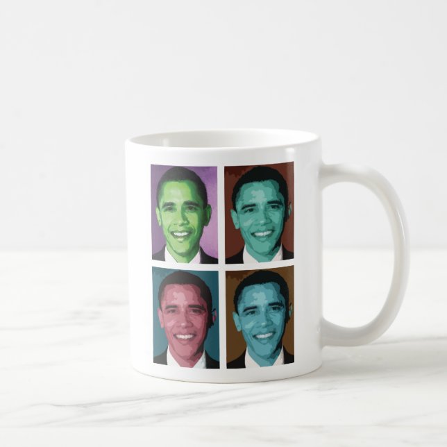 Obama Technicolor Mug (Right)