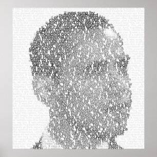 Obama "Text-Art" poster
