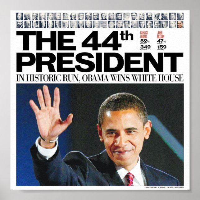 Obama: The 44th President Poster (Front)