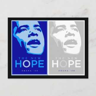 Obama 'The New Hope' Postcard