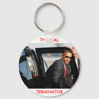 Obama - The Real Terminator Key Ring