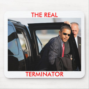 Obama - The Real Terminator Mouse Mat